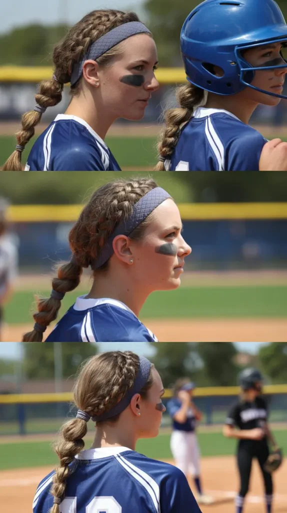 Braided Headband with Ponytail