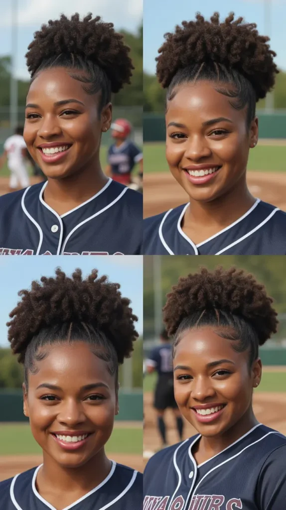 Natural Twist Out With Puff
