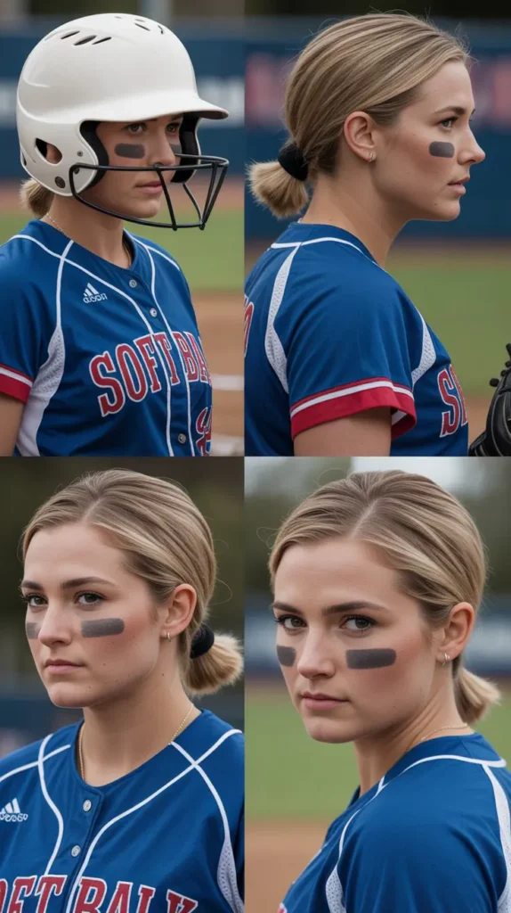 Short Hair Slicked Side Part