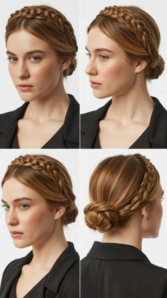 Half-Up French Braid