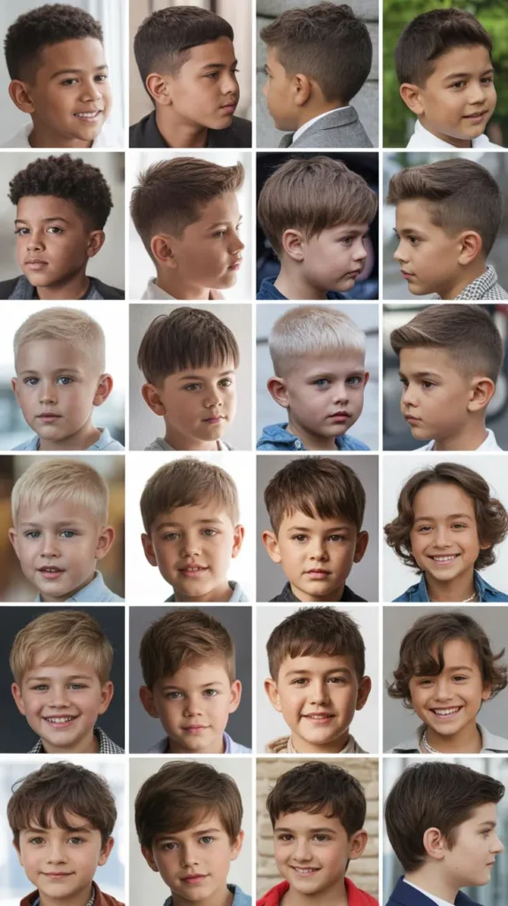 22 Stylish Boy Haircuts for Every Age