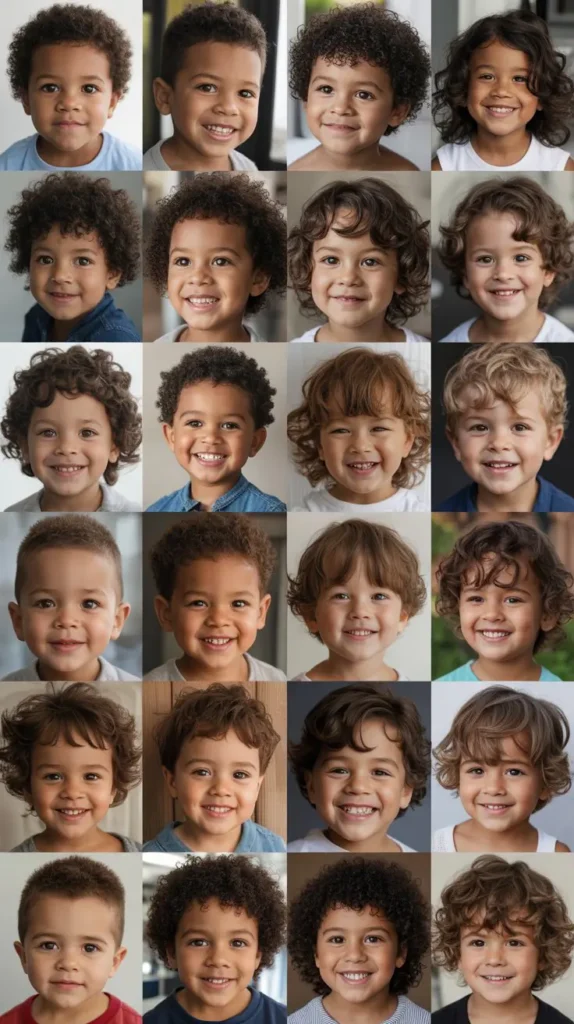 24 Curly Boy Haircut Ideas for Toddlers