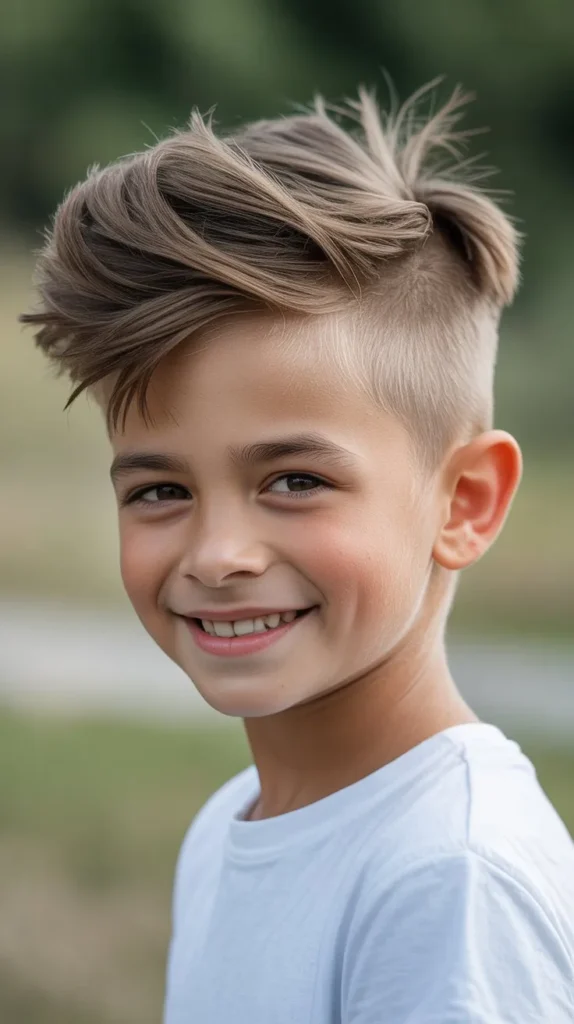 21 Fun Kids Faux Hawk Boy Hair Mullet Ideas