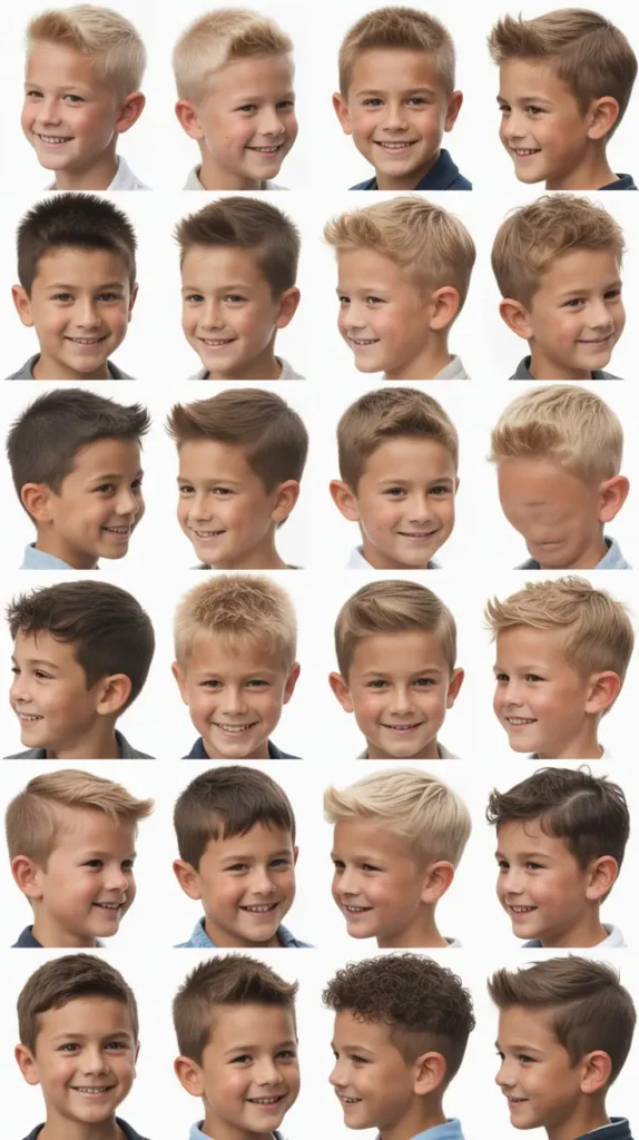18 Stylish Kids Faux Hawk Boy Hair Short Looks