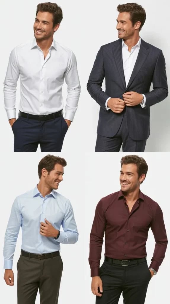 Slim Fit Button Shirts for Sharp Appearance