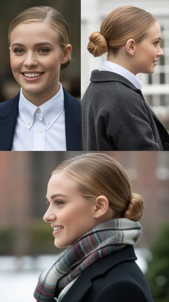 Slicked-Back Bun