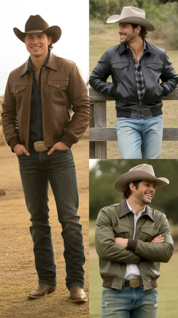 Bomber Jacket with Jeans