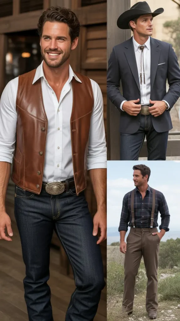 Vest with Formal Shirt