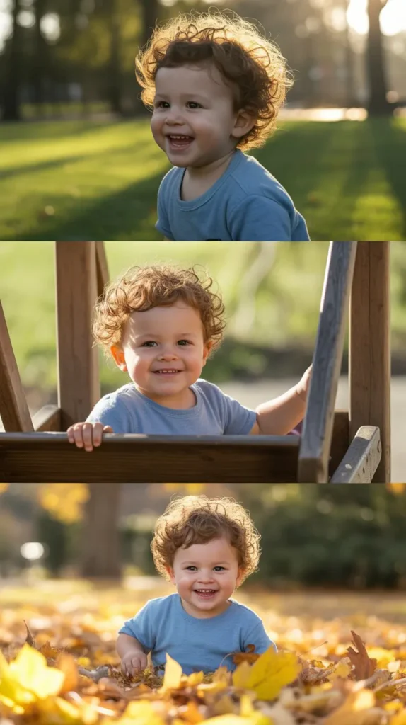 Curly Top with Short Sides