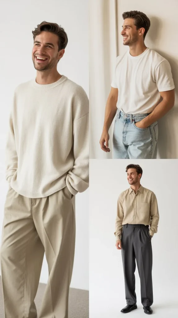 Minimalist Neutral Look