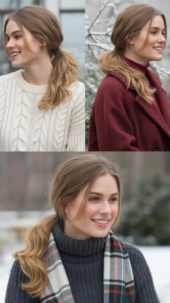  Low Side Ponytail