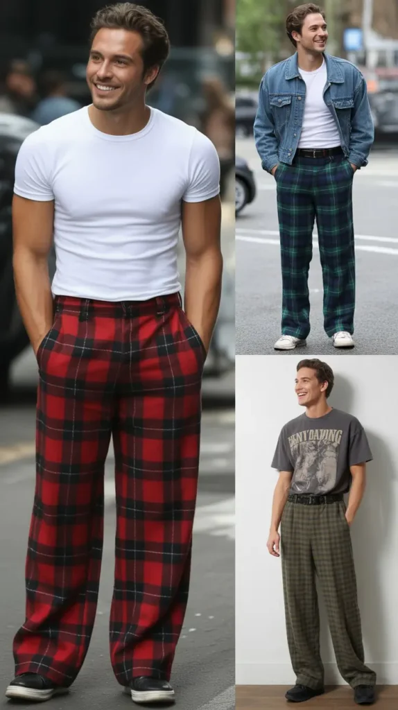  Plaid Pants Look