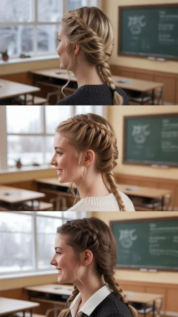 Side Twisted Hair