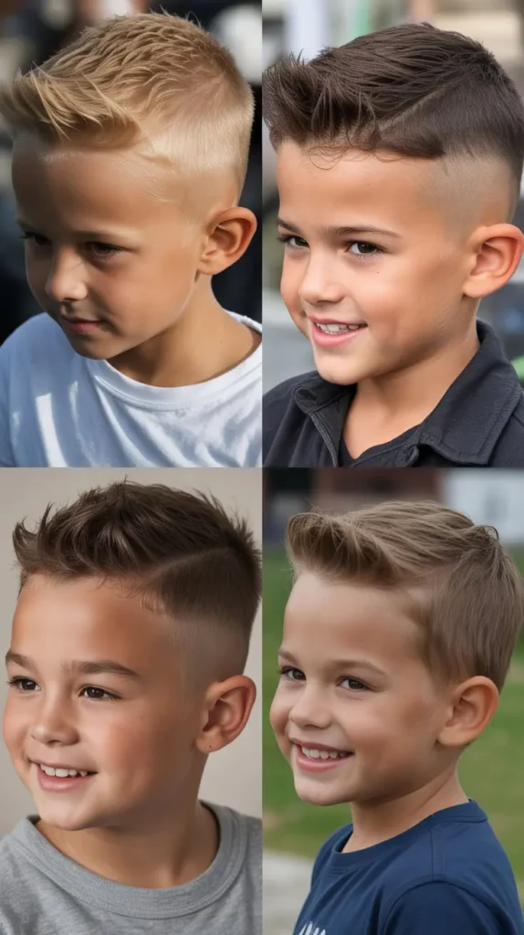 Short Faux Hawk