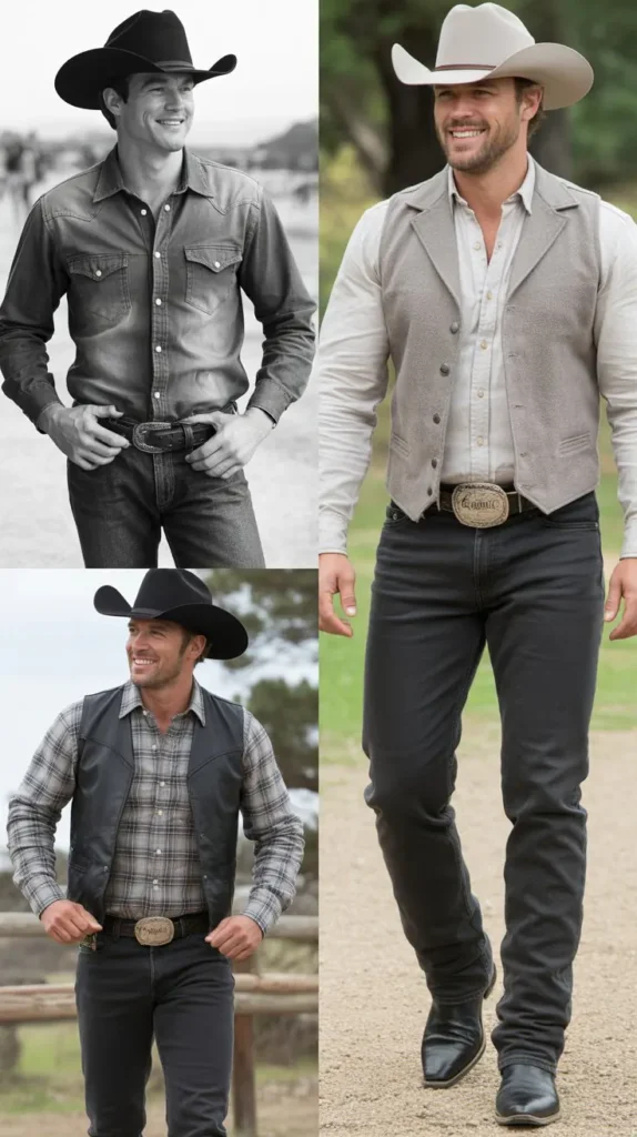 Western Monochrome Look