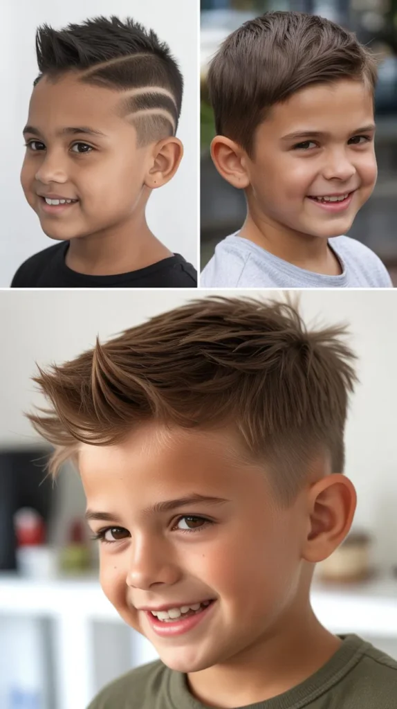 Mohawk-Inspired Faux Hawk Mullet