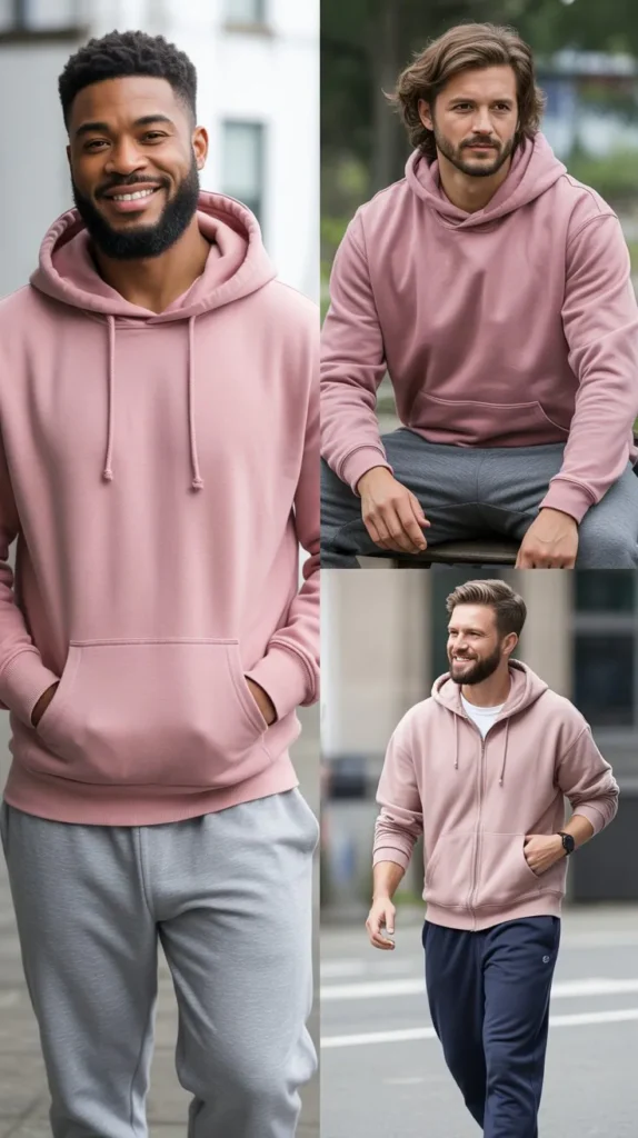 Pink Hoodie with Joggers