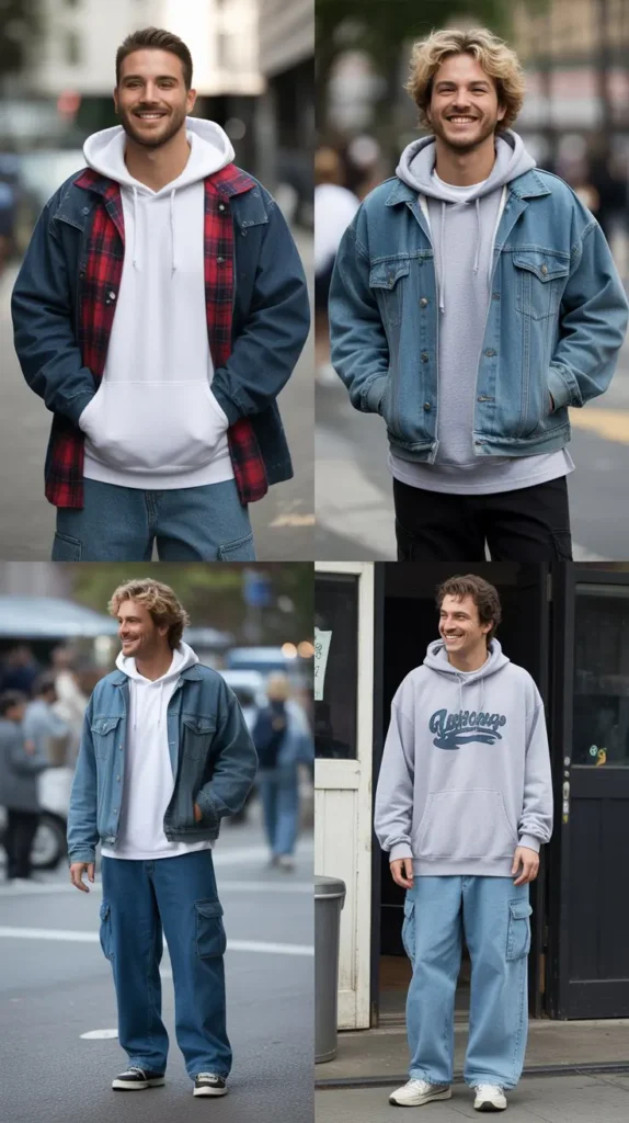 Hoodie Layered Outfit