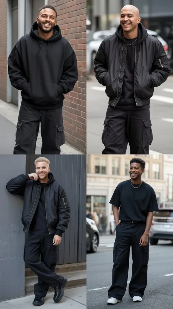  All-Black Streetwear Looks