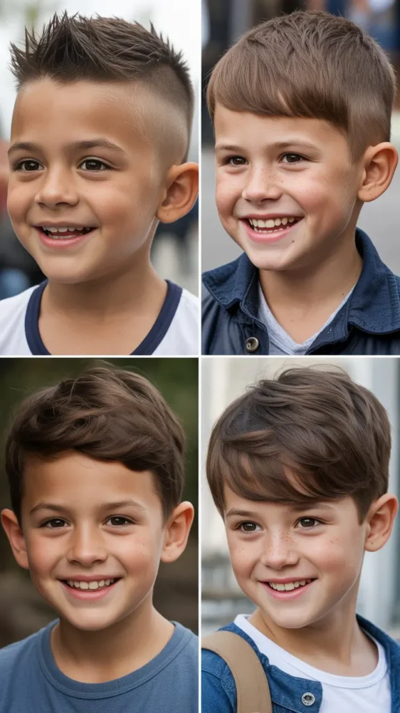 Short Faux Hawk Mullet