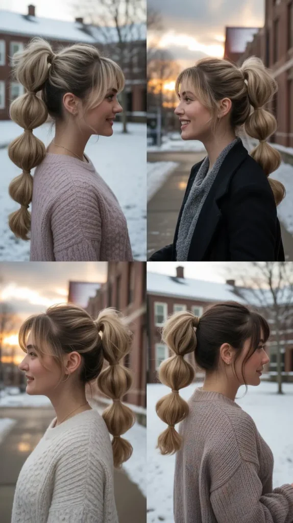 Bubble Ponytail