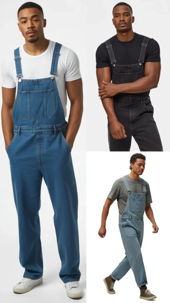 Overalls with T-Shirts