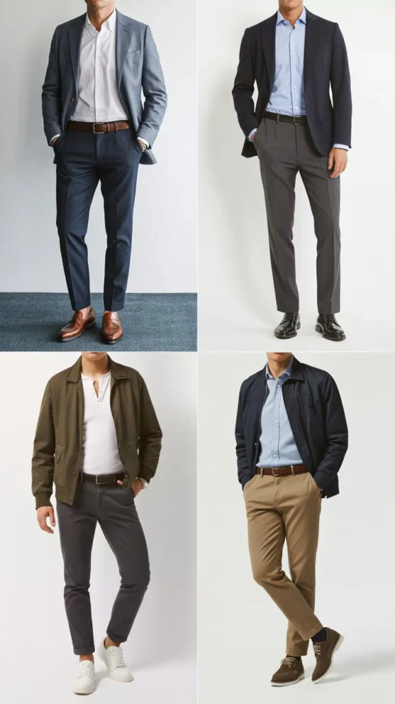 Footwear Choices for Business Casual Wardrobe