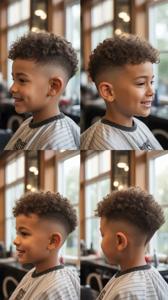 Classic Curly Undercut