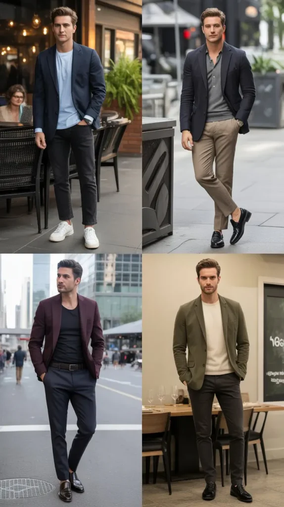 Smart Casual Blazer Look