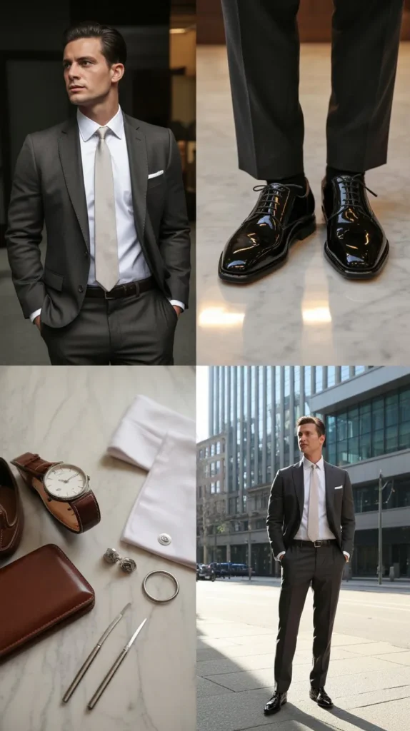 Streetwear with Formal Shoes