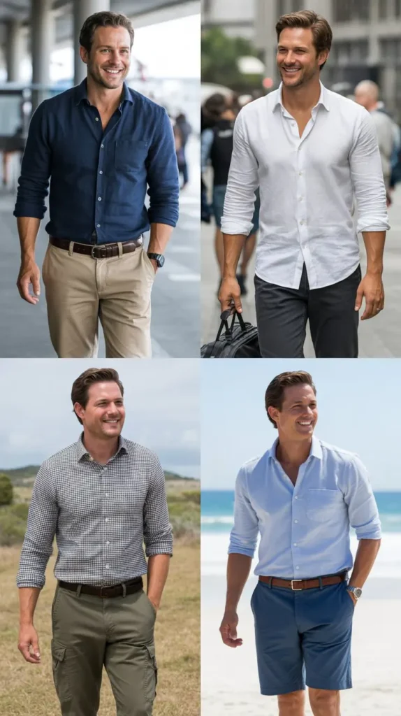  Button Shirts for Travel