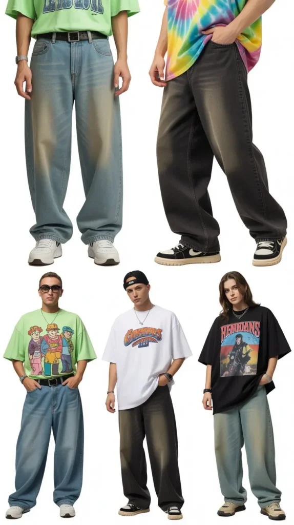  Baggy Jeans and Graphic Tees