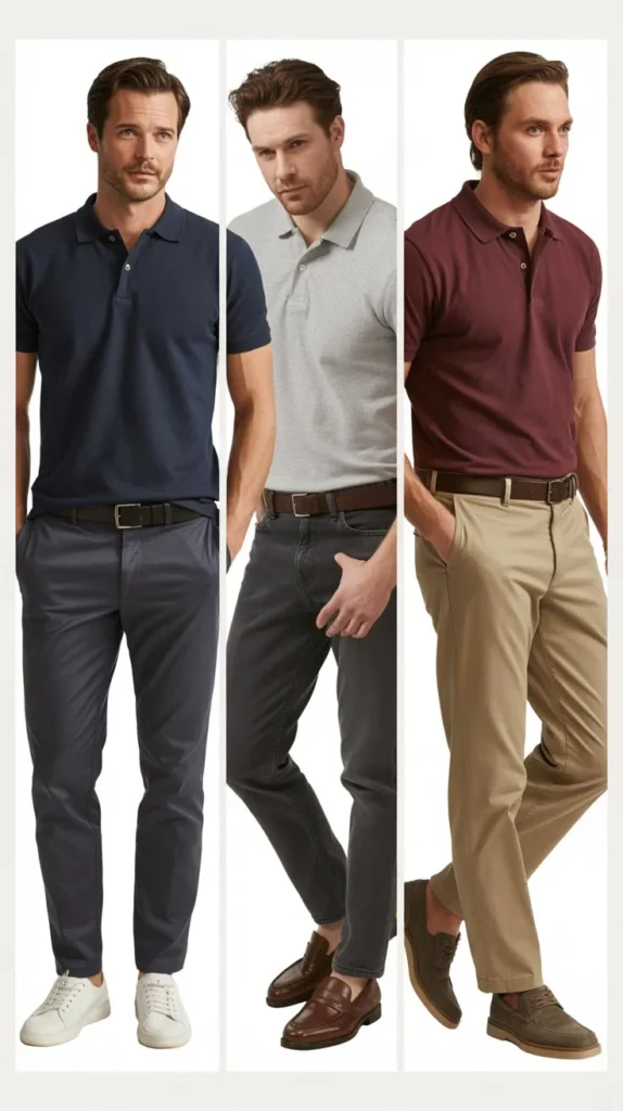 Smart Casual Polo Look
