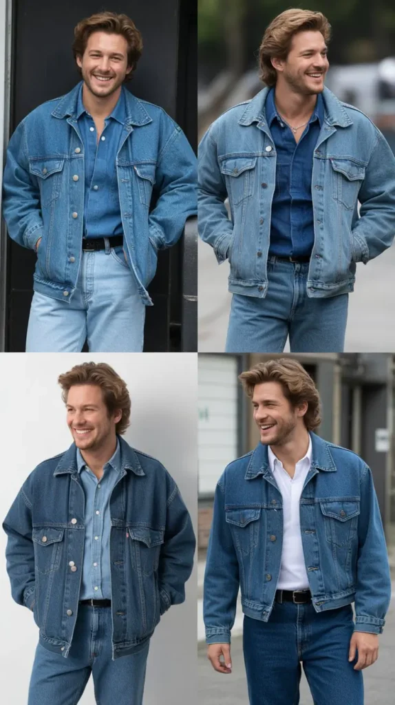 Denim-on-Denim Style