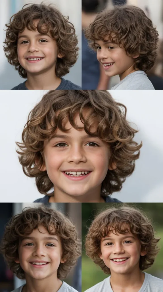 Medium-Length Curly Layers