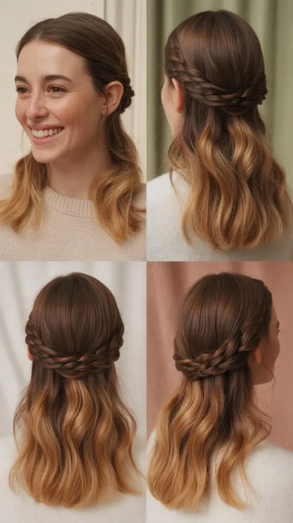 Half-Up Half-Down Twist