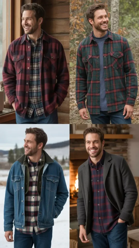 Flannel Button Shirts for Cozy Style