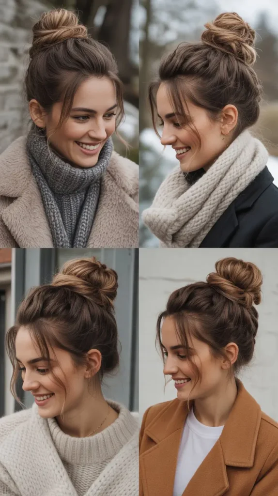 Twisted Half Bun