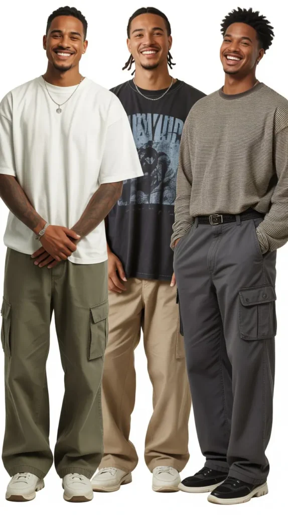  Cargo Pants with Tees