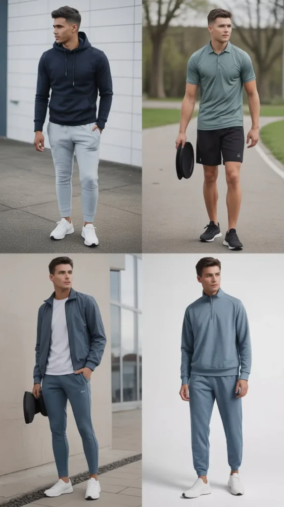 Overshirt with Neutral Layers