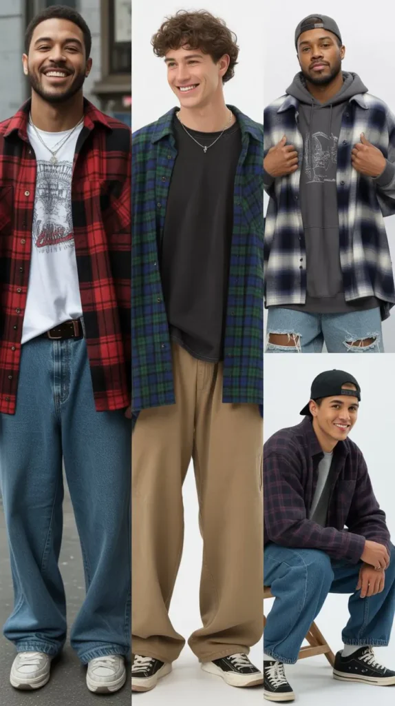 Oversized Flannel Shirts