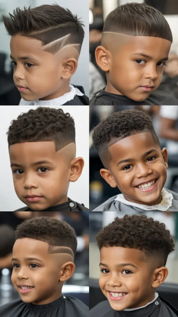  Fade Faux Hawk Mullet