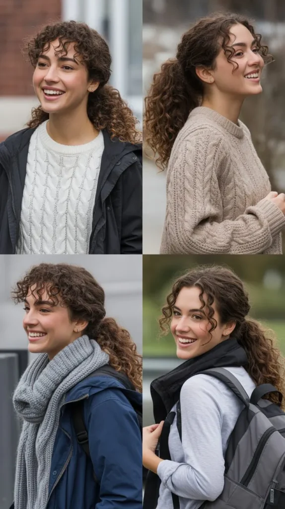 Curly Ponytail
