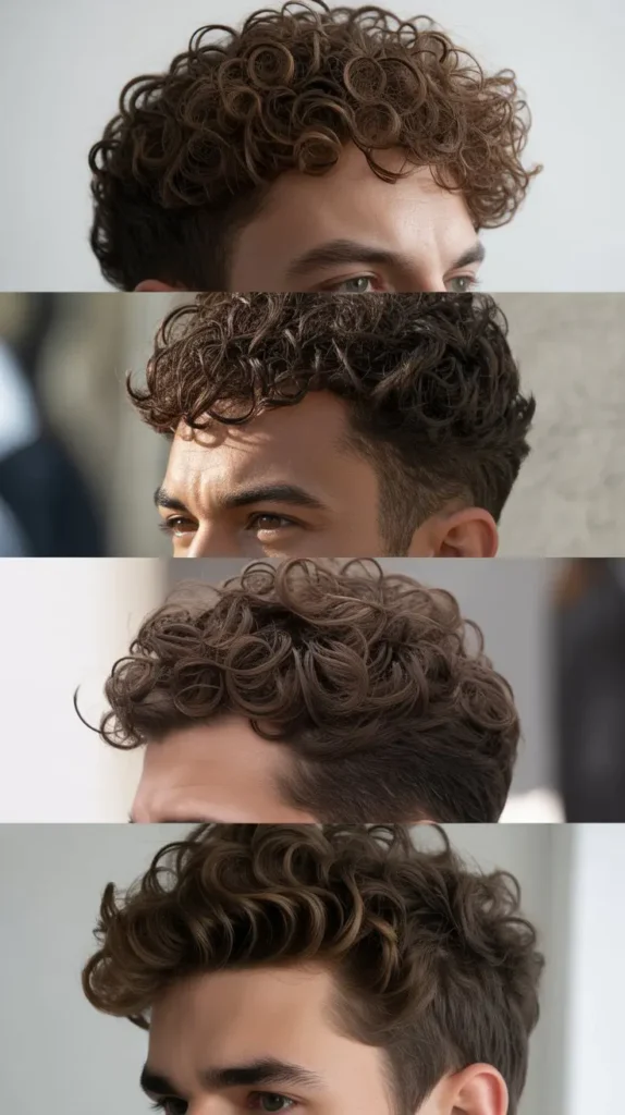 Curly Pompadour