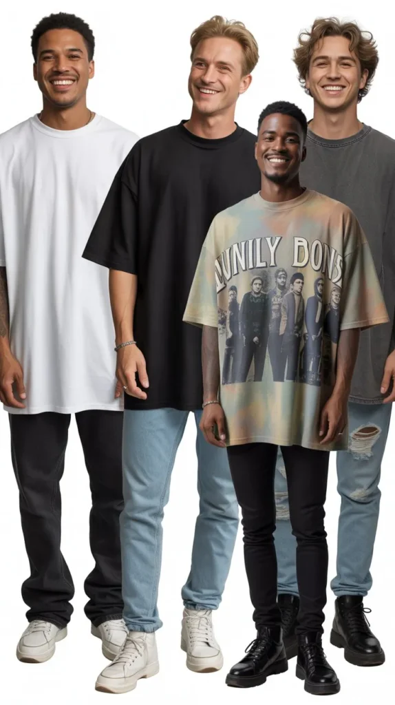  Longline Tees with Skinny Jeans