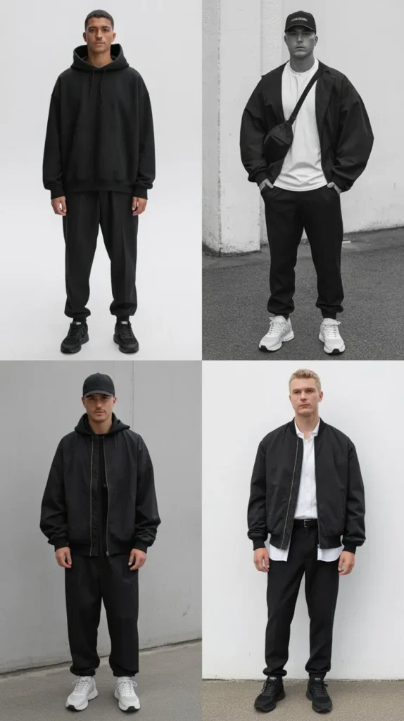 Monochrome Streetwear Set