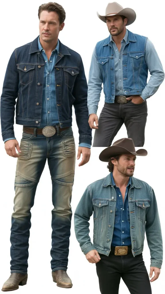 . Denim-on-Denim Style