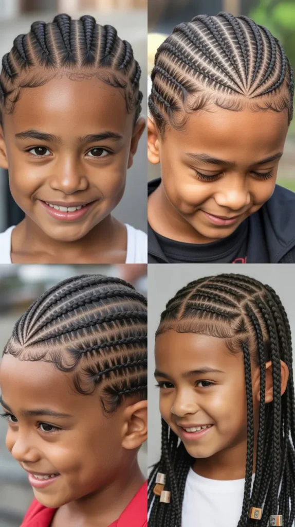 Braided Designs with Lines