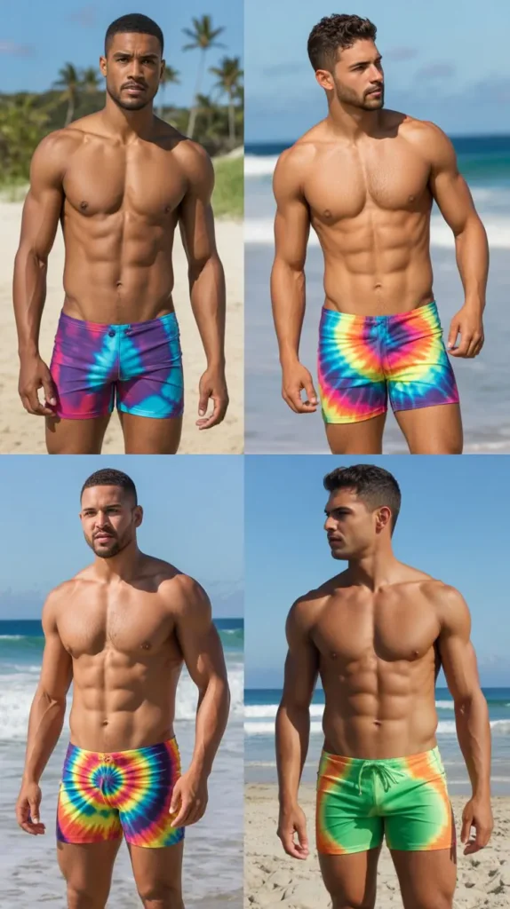 . Beach Shirt with Swim Shorts