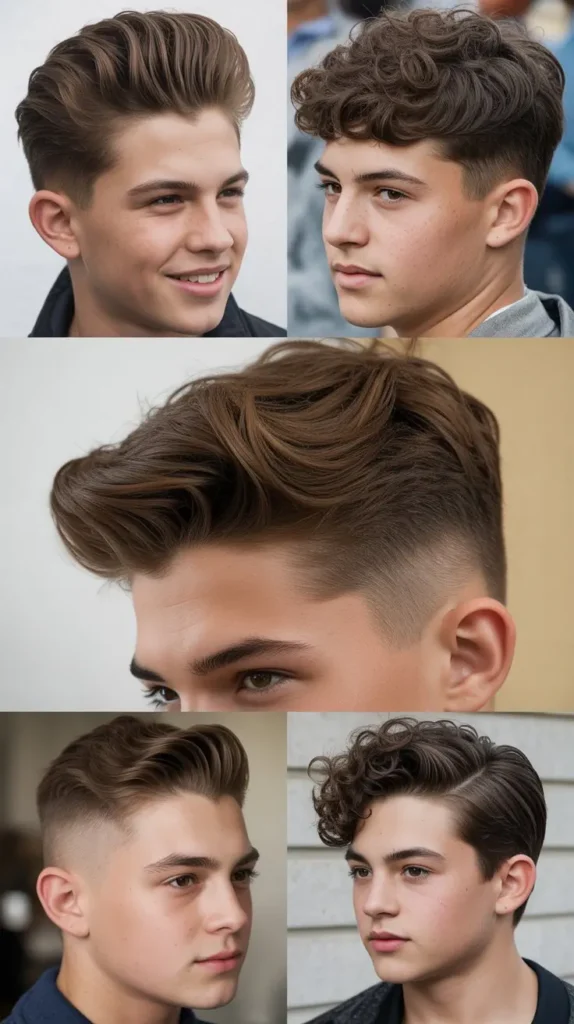 Pompadour Fade